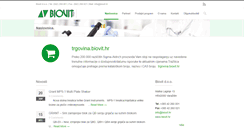 Desktop Screenshot of biovit.hr